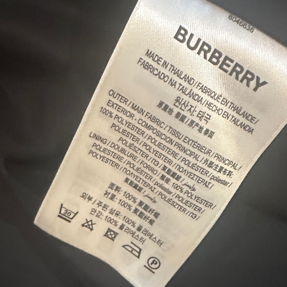 Burberry Black Trench Coat - Picture 7 of 9